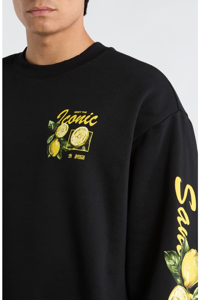 Jett Lawrence Edition Iconic Fleece Sweatshirt, Alternate, color, BLACK