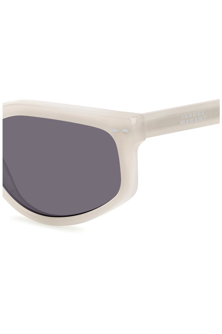 IM 0194/S 59mm Rectangular Sunglasses, Alternate, color, IVORY