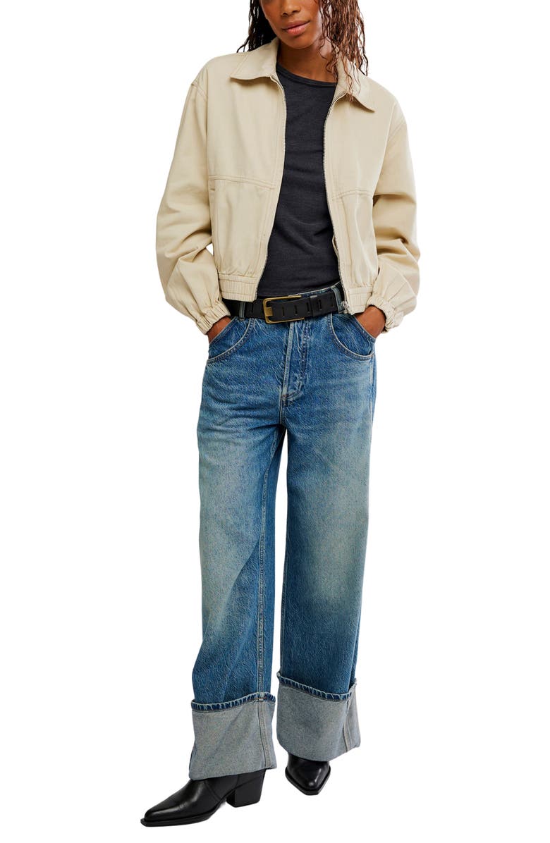 Free People Nova Long Sleeve T-Shirt, Alternate, color, Black