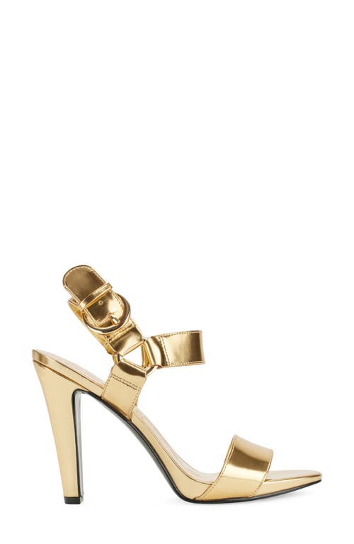 Karl Lagerfeld Cieone Sandal In Gold
