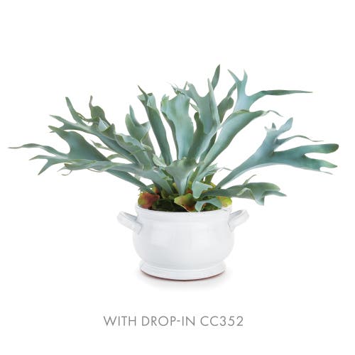 Napa Home & Garden Bradford Footed Bowl In White