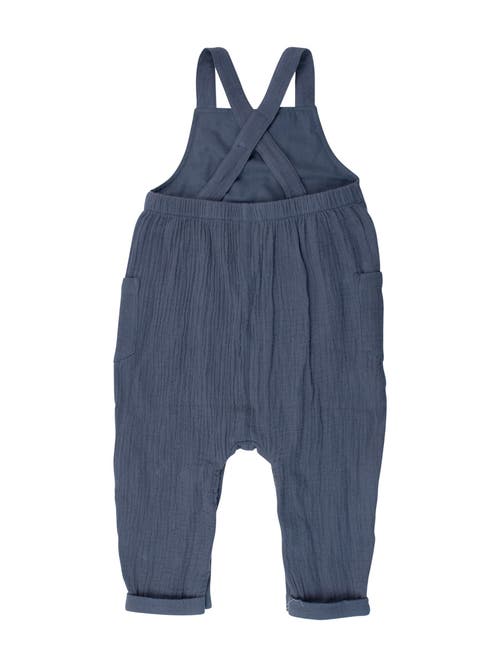Rufflebutts Baby Boys Cotton Gauze Overall Jumpsuit