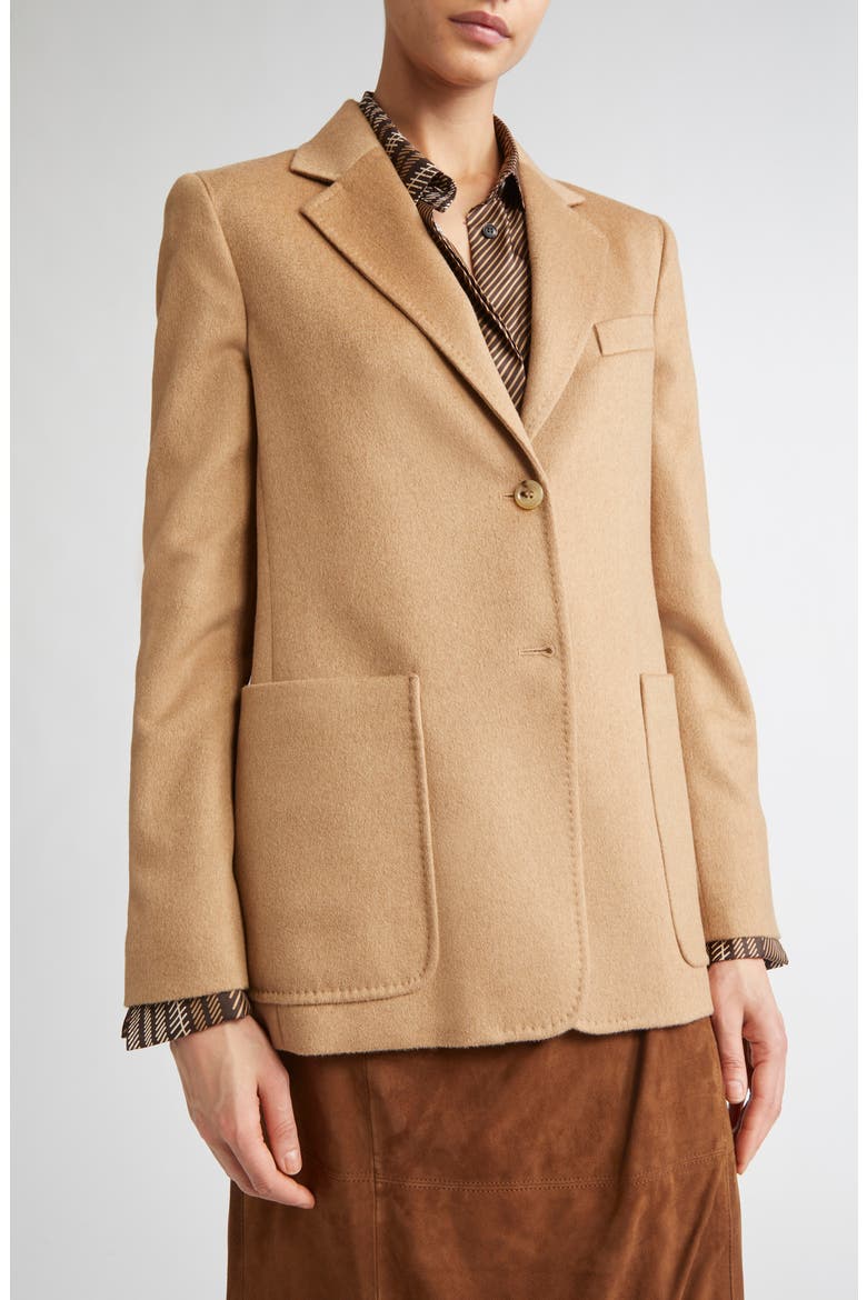 Belluno Camel Wool Blazer, Alternate, color, CAMEL