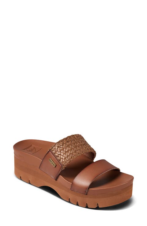 Cushion Vista Higher Platform Slide Sandal (Women)