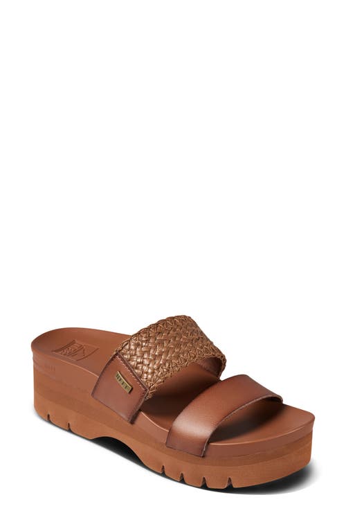 Reef Cushion Vista Higher Platform Slide Sandal