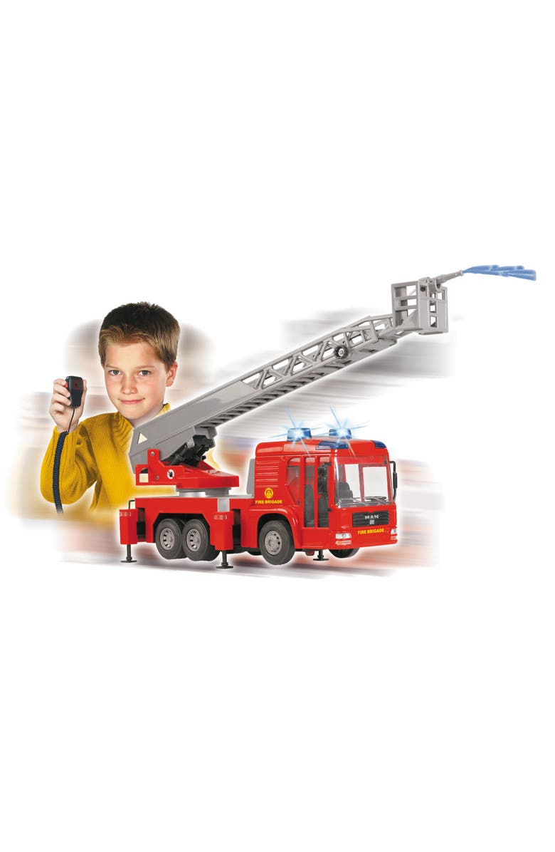 Dickie Toys HK Ltd Light And Sound Sos Fire Engine Vehicle, Alternate, color, Multicolored