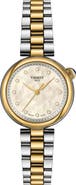 Tissot Desir Mother-of-Pearl & Diamond Two-Tone Watch, 28mm