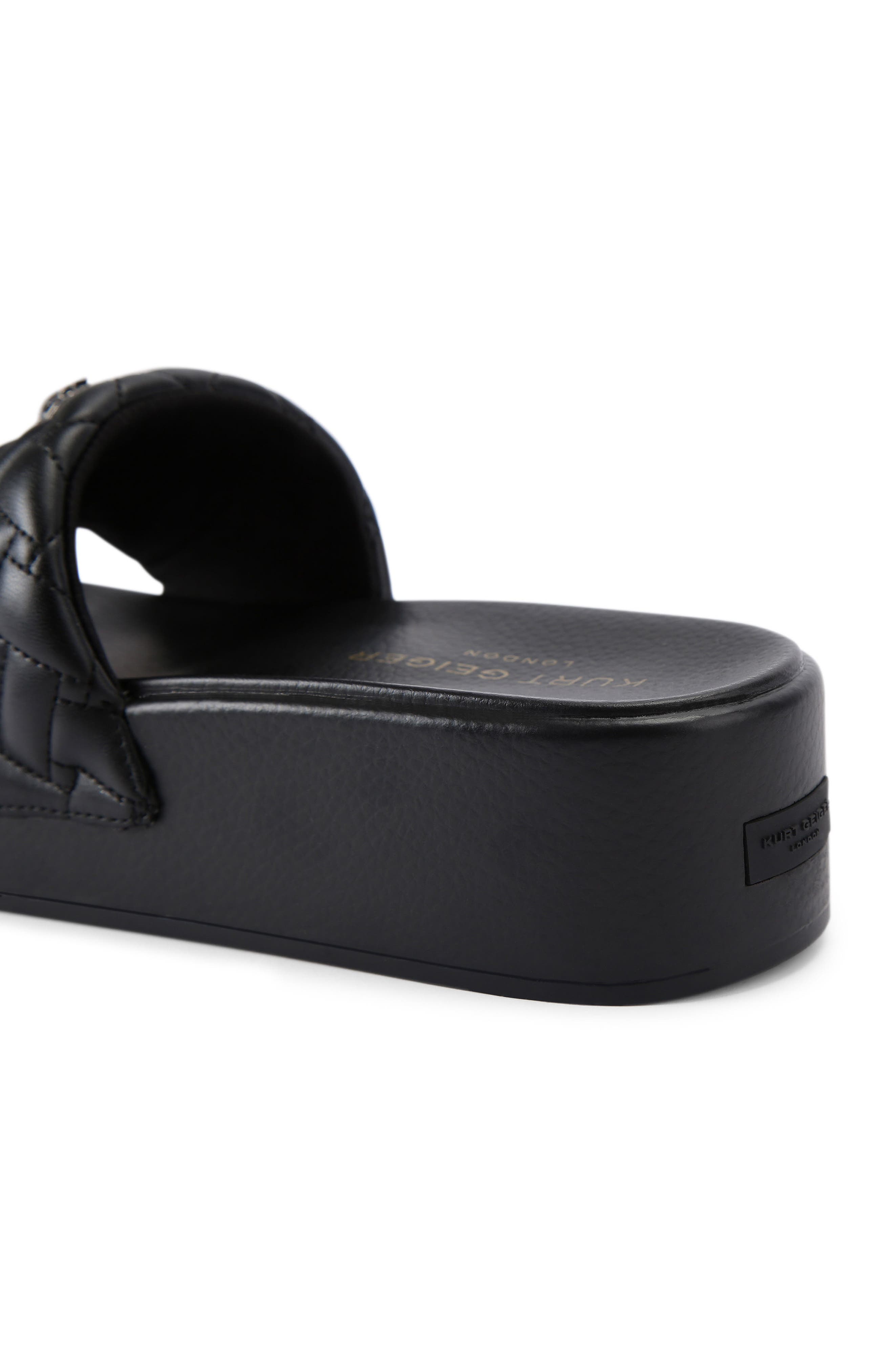 Kurt Geiger London Meena Eagle Platform Sandal, Alternate, color, Black