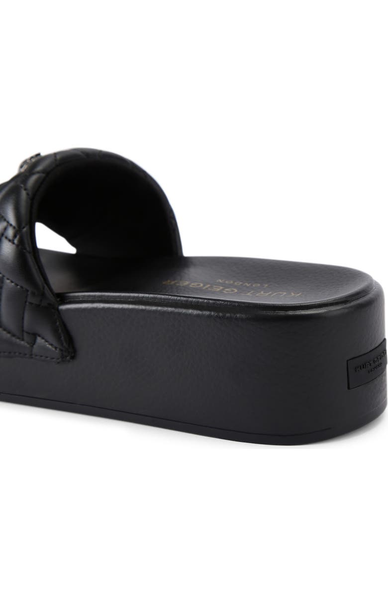 Kurt Geiger London Meena Eagle Platform Sandal, Alternate, color, Black