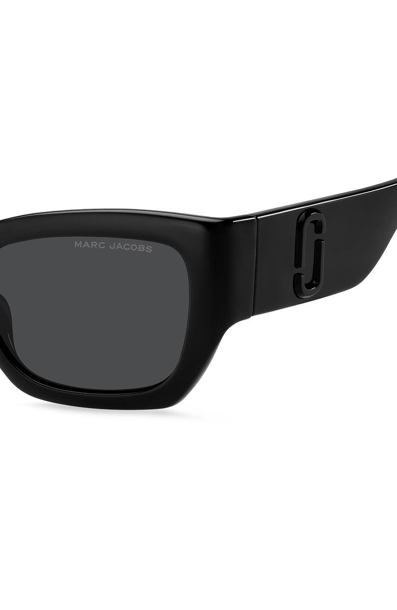 Marc Jacobs 53mm Cat Eye Sunglasses, Alternate, color,