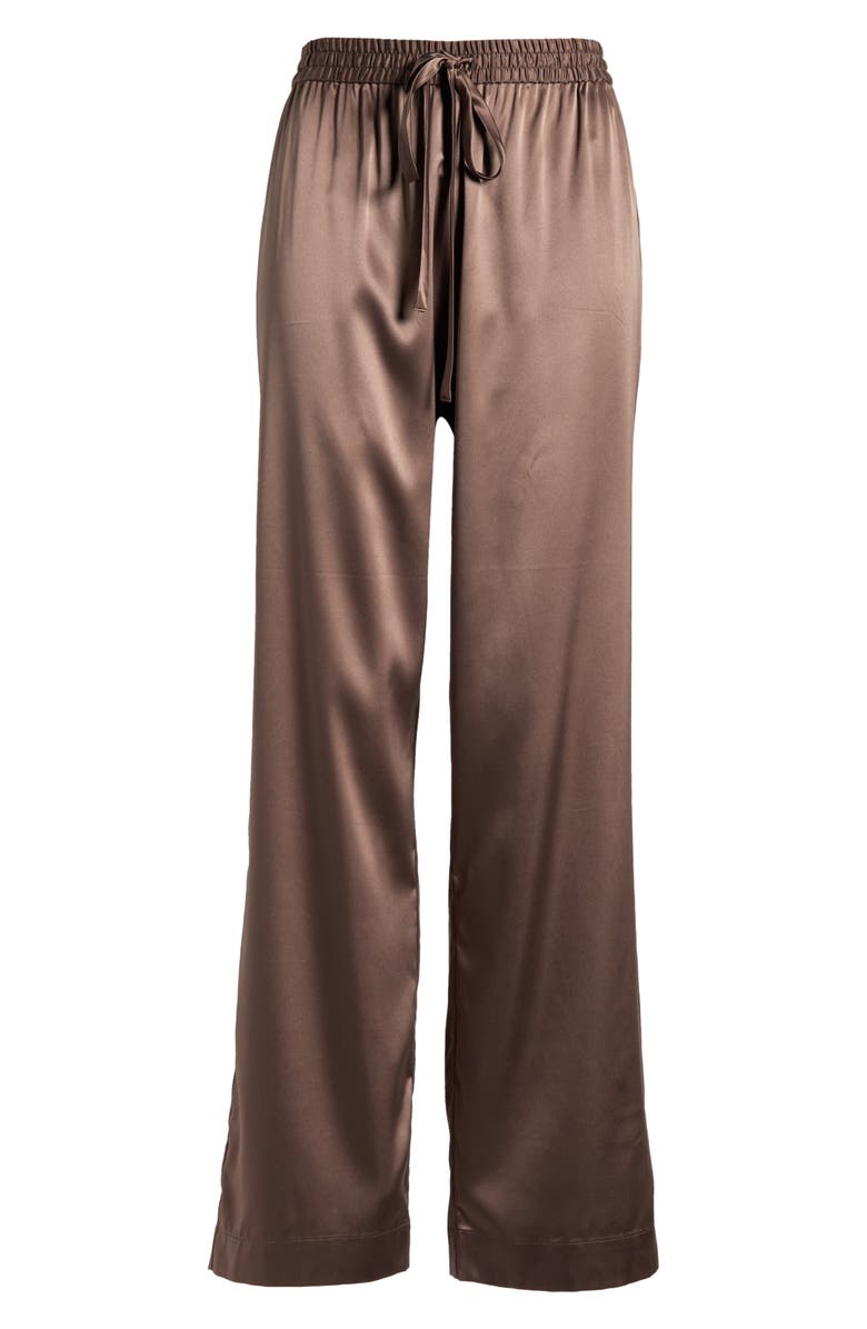 Natori Glamour Satin Pajama Pants, Alternate, color, 