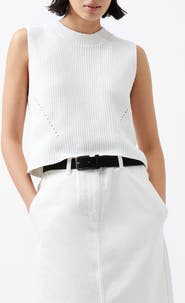 French Connection Mozart Crop Sweater Vest