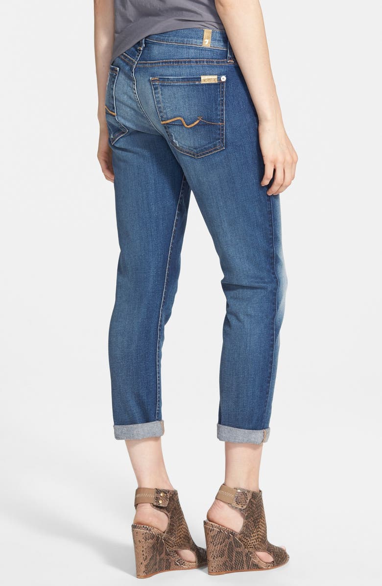 7 For All Mankind <sup>®</sup> 'Josefina' Mid Rise Boyfriend Jeans, Alternate, color, 