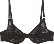 Fleur Du Mal Fuller Cup Le Stretch Lace Demi Bra