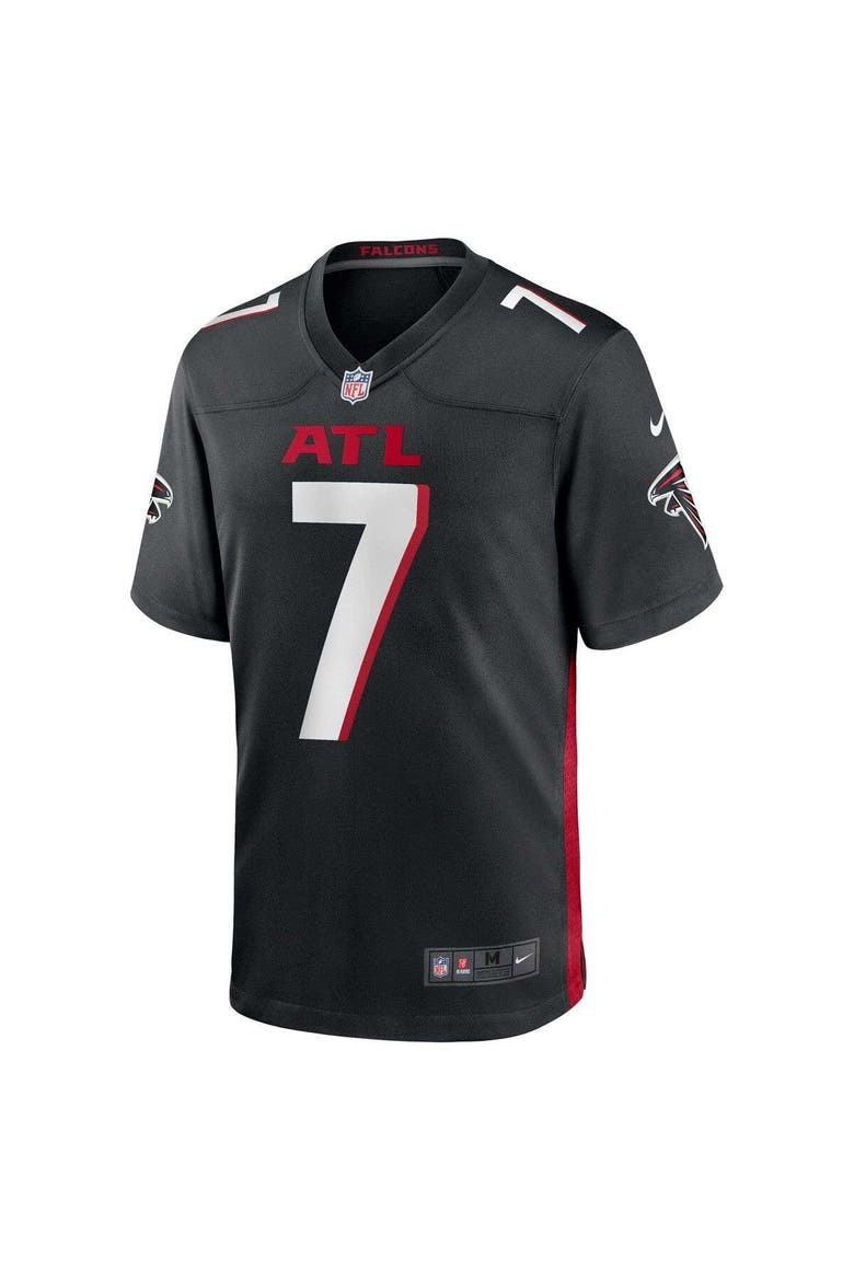Men's Nike Bijan Robinson Black Atlanta Falcons  Game Jersey, Alternate, color, Black