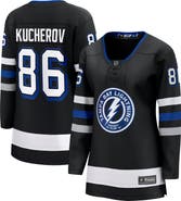 FANATICS Women's Fanatics Nikita Kucherov Black Tampa Bay Lightning Alternate Premier Breakaway Player Jersey
