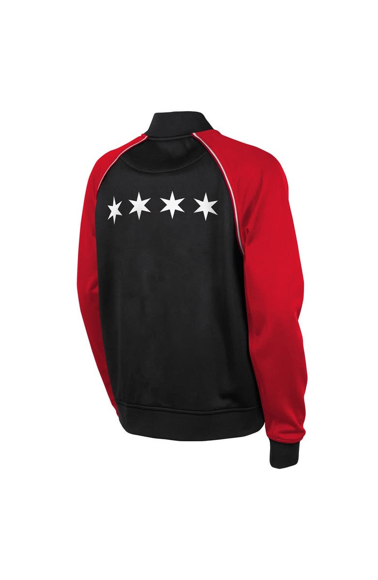 Nike Youth Nike Black Chicago Bulls 2023/24 City Edition Authentic Showtime Full-Zip Jacket, Alternate, color, 