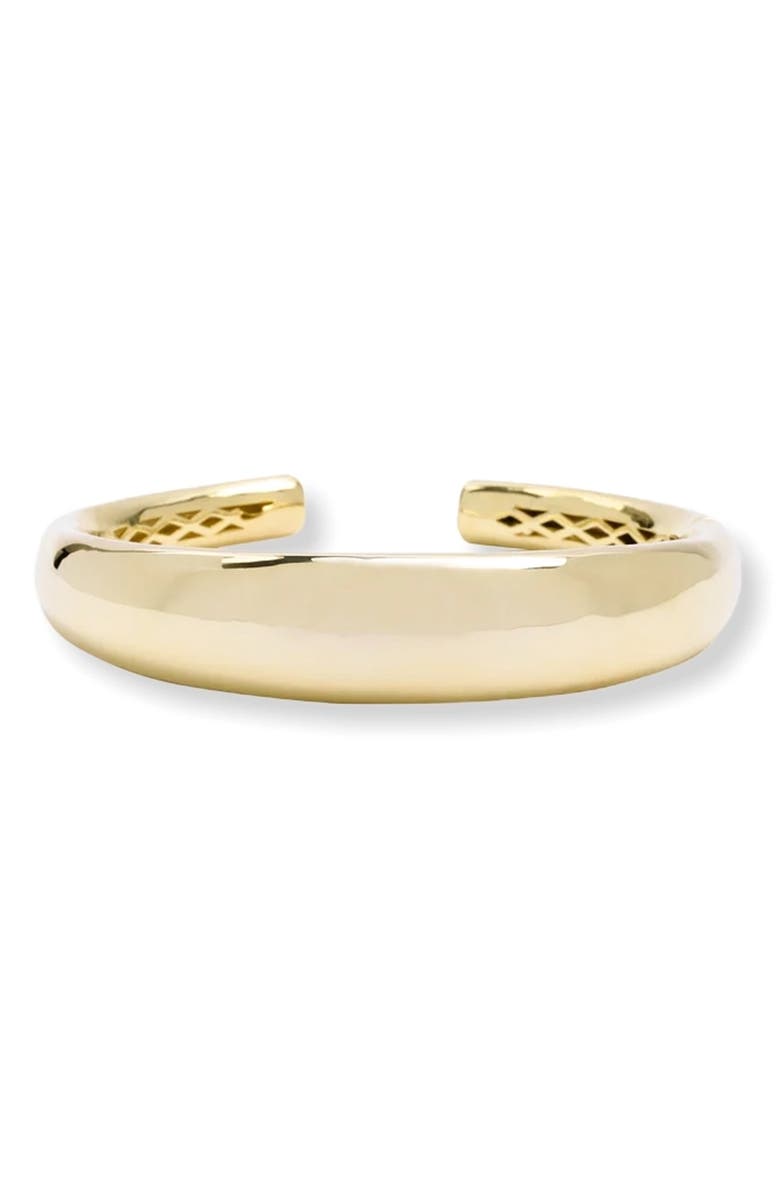 Melinda Maria She's So Smooth Tube Cuff Bracelet, Main, color,