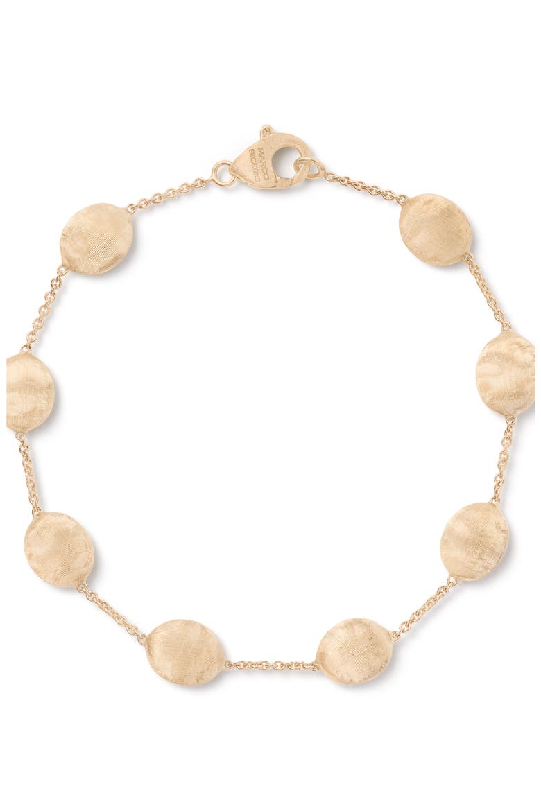 Siviglia 18K Yellow Gold Large Beaded Bracelet, Main, color, YELLOW GOLD