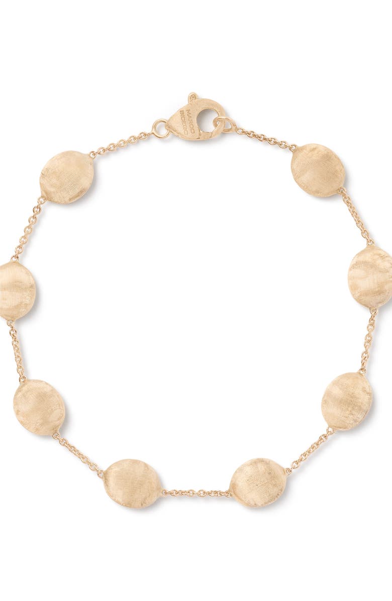 Marco Bicego Siviglia 18K Yellow Gold Large Beaded Bracelet, Main, color, Yellow Gold