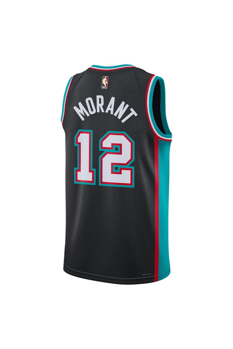 Unisex Nike Ja Morant Black Memphis Grizzlies Swingman Jersey - Classic Edition, Alternate, color, Black