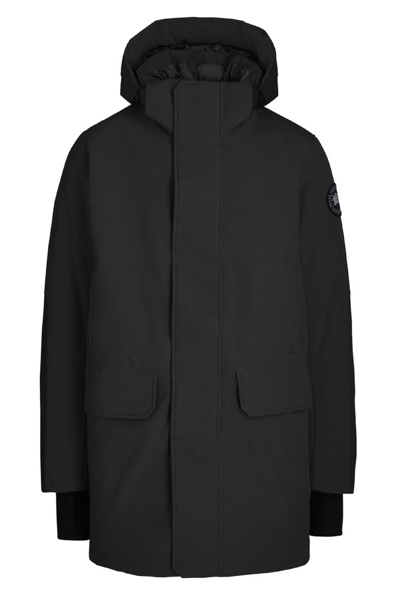 Black Label Brockton Water Resistant 625 Fill Power Down Parka, Alternate, color, BLACK - NOIR