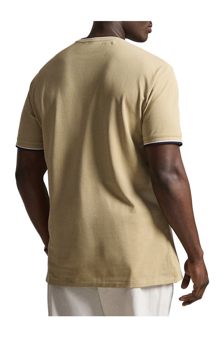 Big & Tall Stretch Mesh T-Shirt, Alternate, color, COASTAL BEIGE