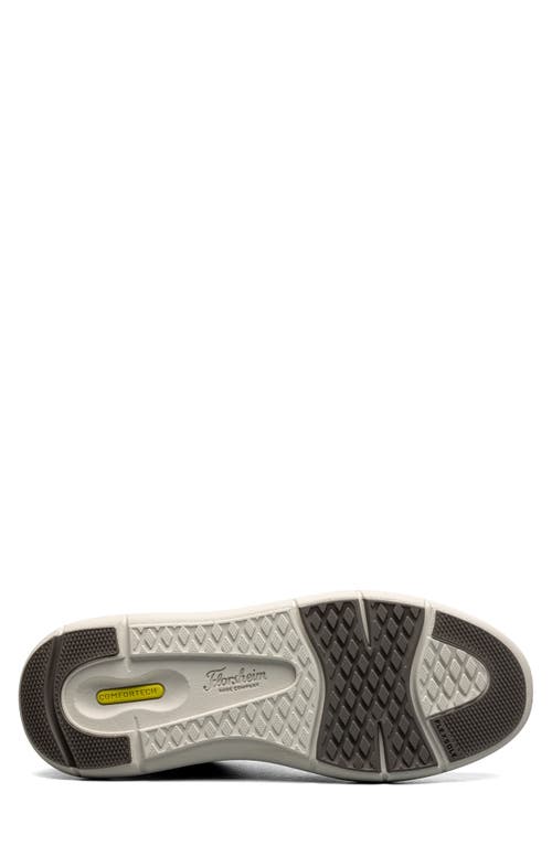 Florsheim Men's Fleet Plain Toe Slip On Sneaker In Black