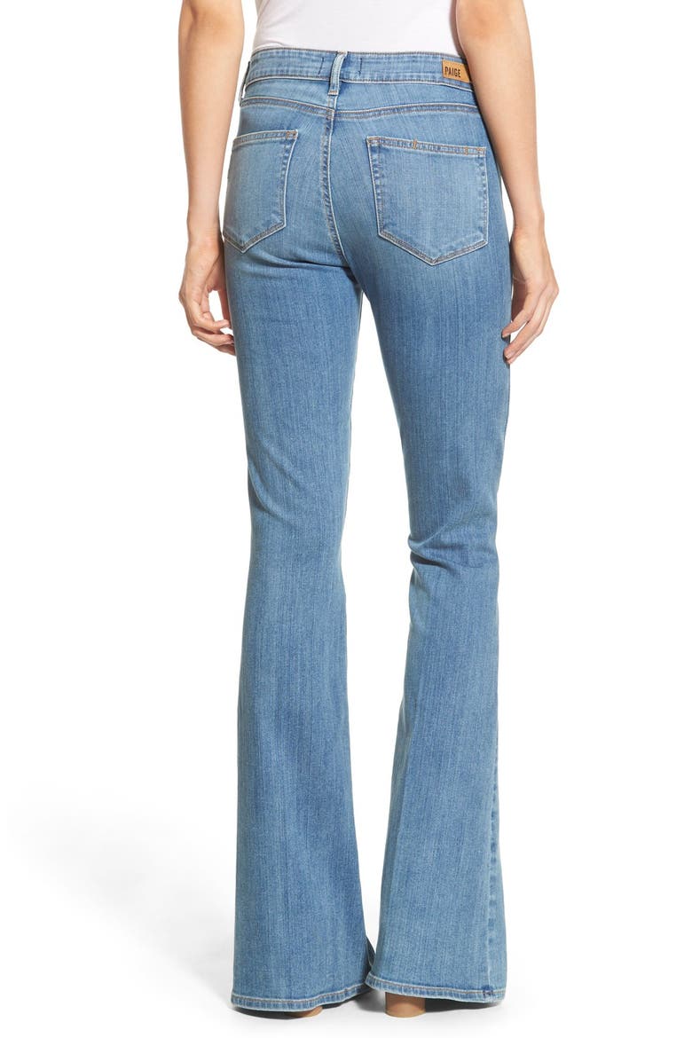 Denim 'Lou Lou' Flare Jeans, Alternate, color, ABEL