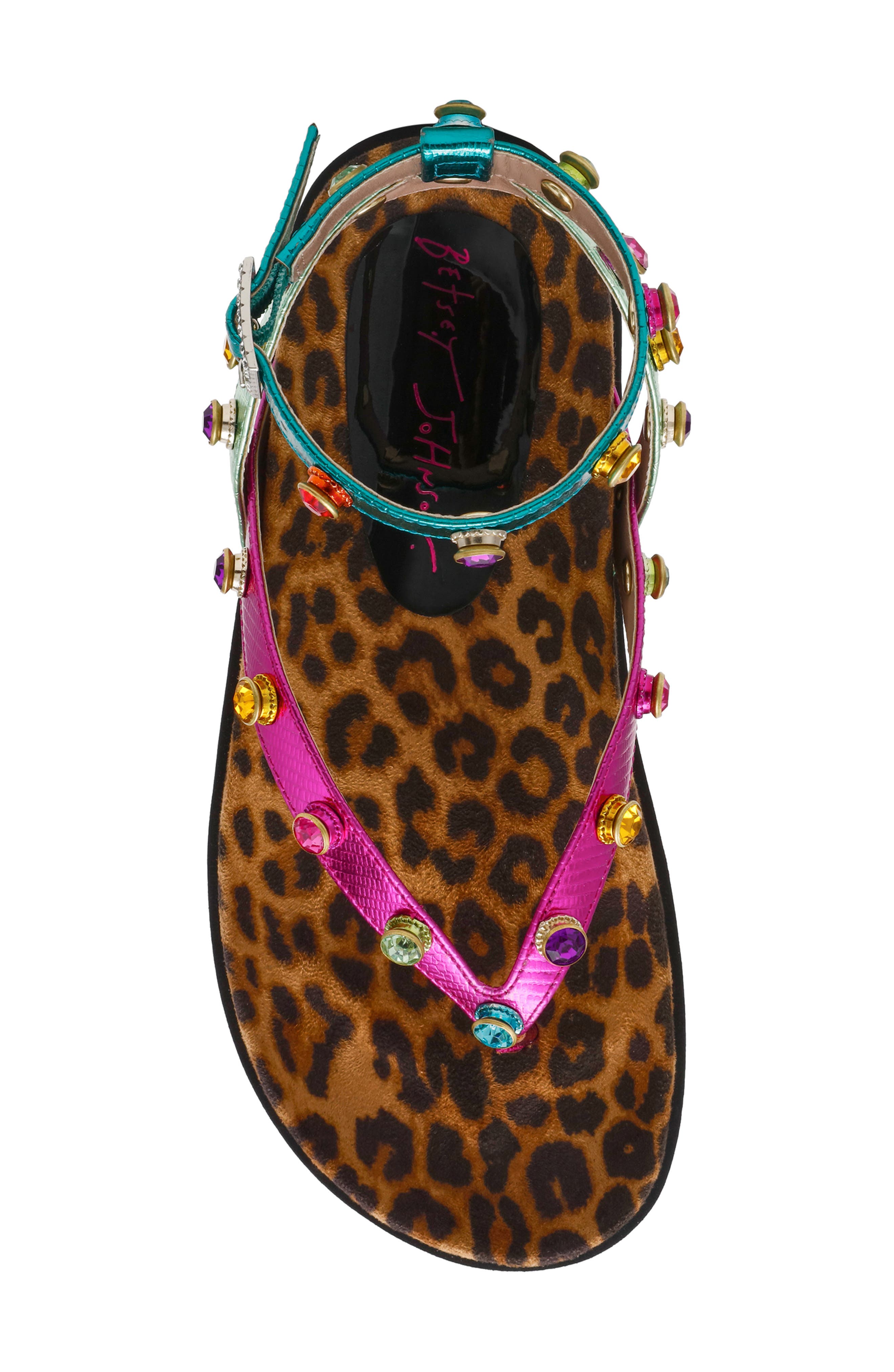 Betsey Johnson Conley Ankle Strap Sandal, Alternate, color, 