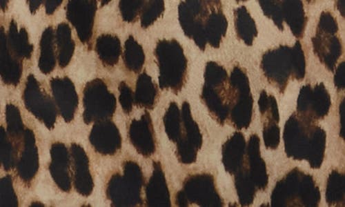 Sam Edelman Leopard Print Water Repellent Rain Jacket In Animal Print