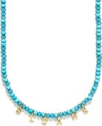 BaubleBar Beaded Custom Letter Necklace