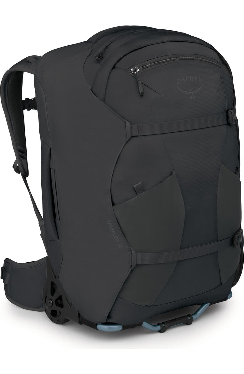 Osprey Farpoint<sup>™</sup> Fairview<sup>™</sup> Carry-On Wheeled Travel Pack, Alternate, color, Black