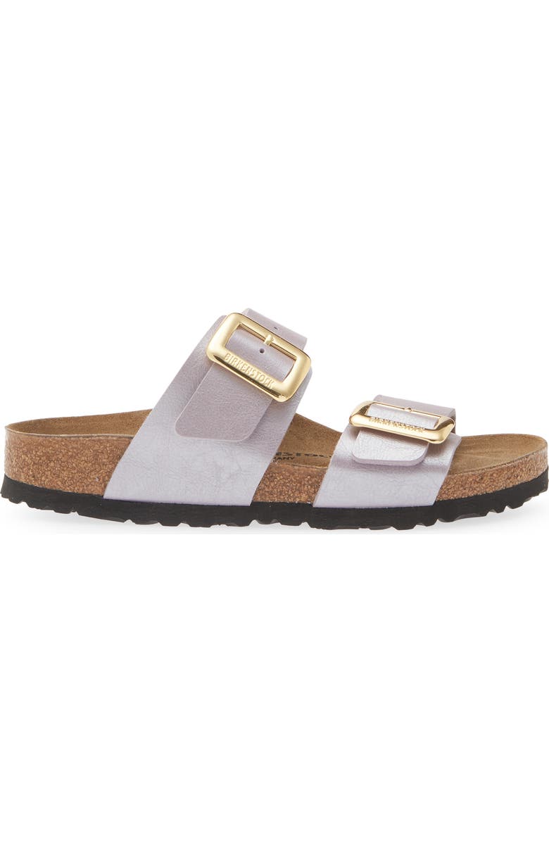 Birkenstock Sydney Luxe Buckle Slide Sandal, Alternate, color, Orchid