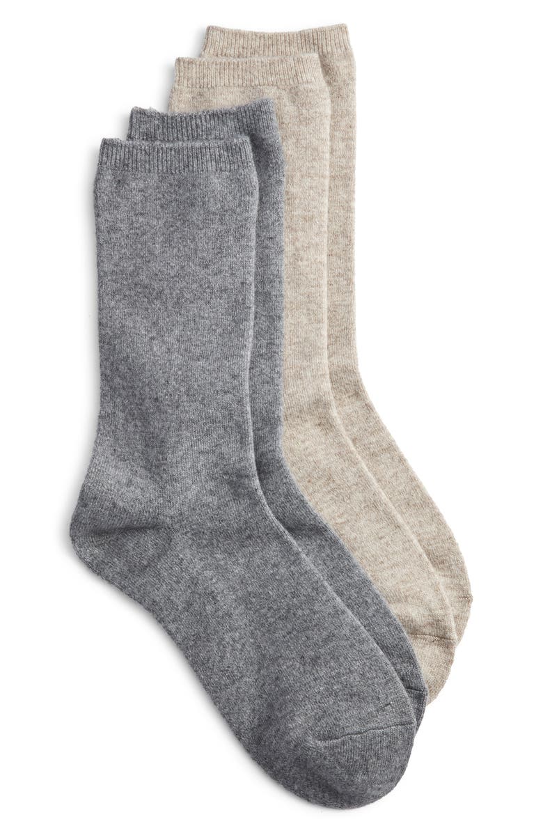 K Bell Socks Assorted 2-Pack Crew Socks, Main, color, Assorted