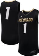 Nike Men's Nike #1 Black Colorado Buffaloes Replica Basketball Jersey