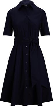Lauren Ralph Lauren Cotton Blend Shirtdress