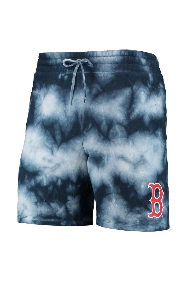 Men's New Era Navy Boston Red Sox Team Dye Shorts, Alternate, color, Navy