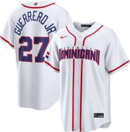 Nike Men's Nike Vladimir Guerrero Jr. White Dominican Republic Baseball 2026 World Baseball Classic Home Stadium Jersey