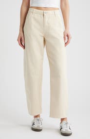 Brooklyn Industries Barrel Leg Cotton Chinos