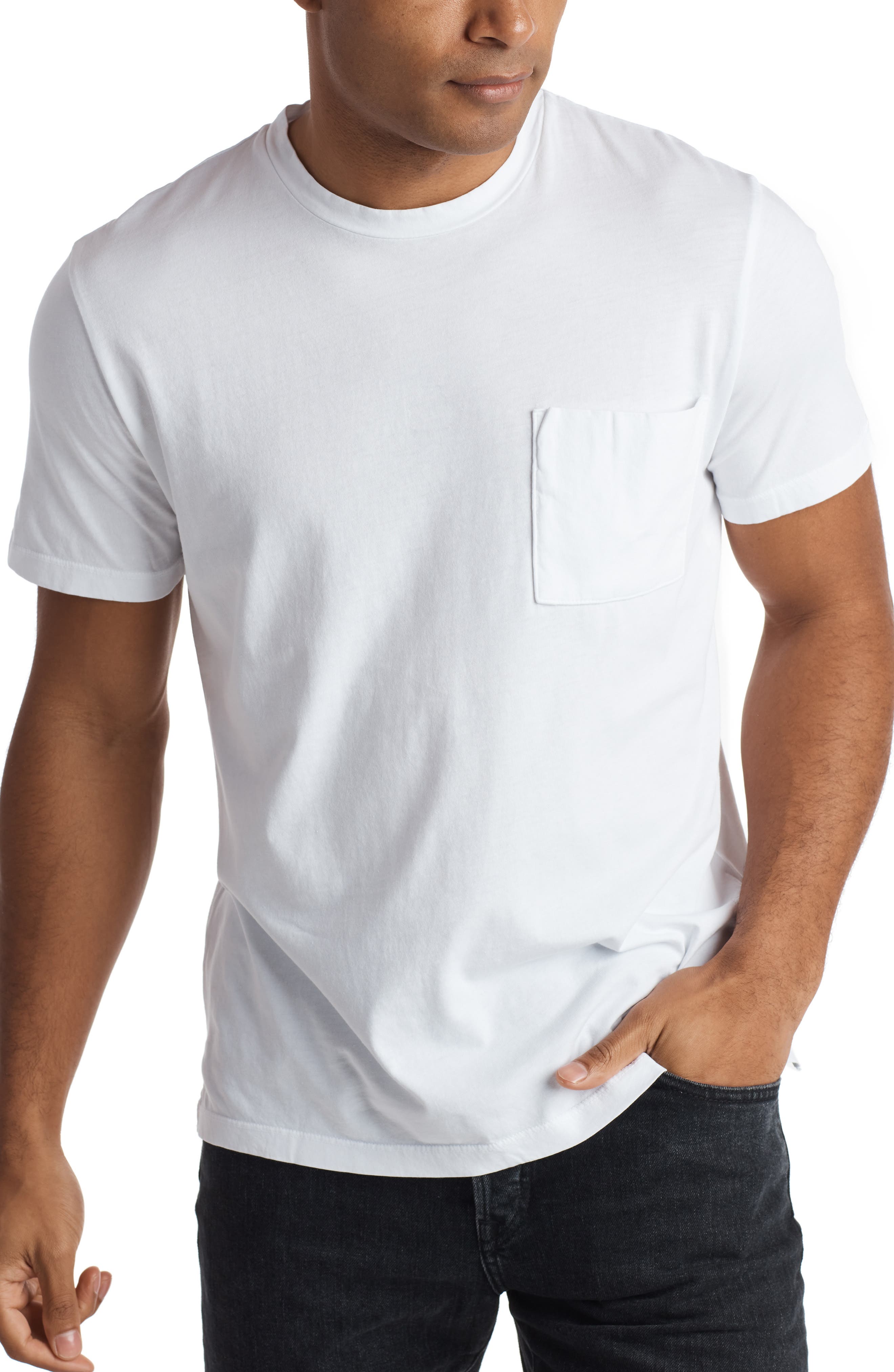 Asher Cotton Pocket T-Shirt - image 2