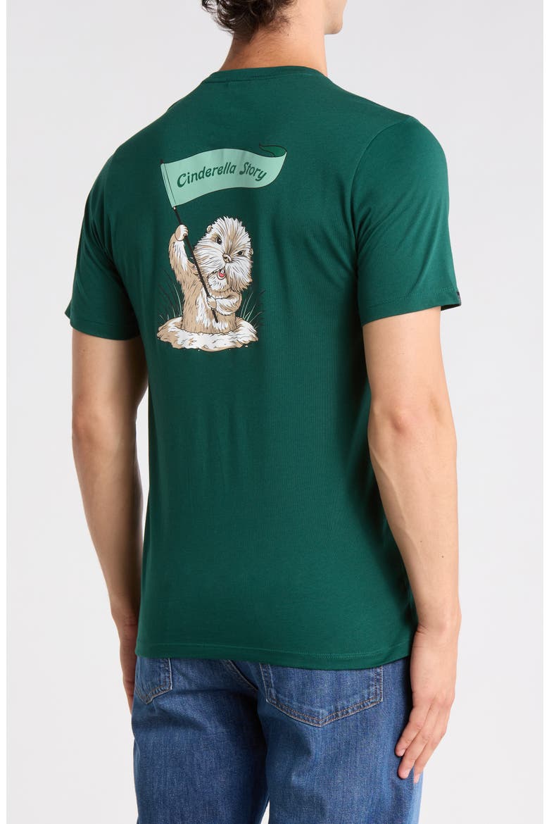 Gopher T-Shirt, Alternate, color, FOREST GREEN