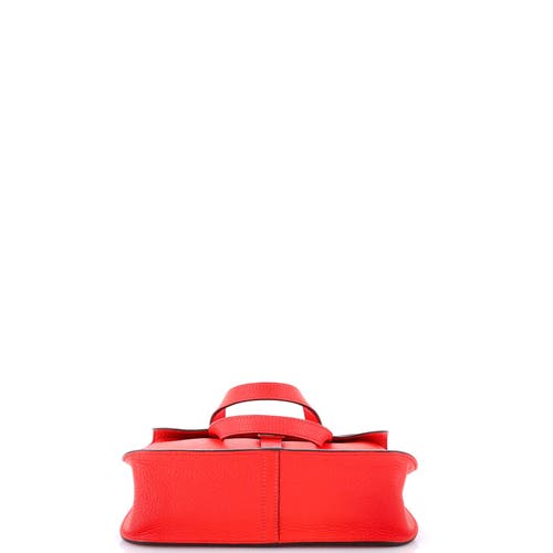 Pre-owned Hermes Hermes Halzan Bag Clemence 25
