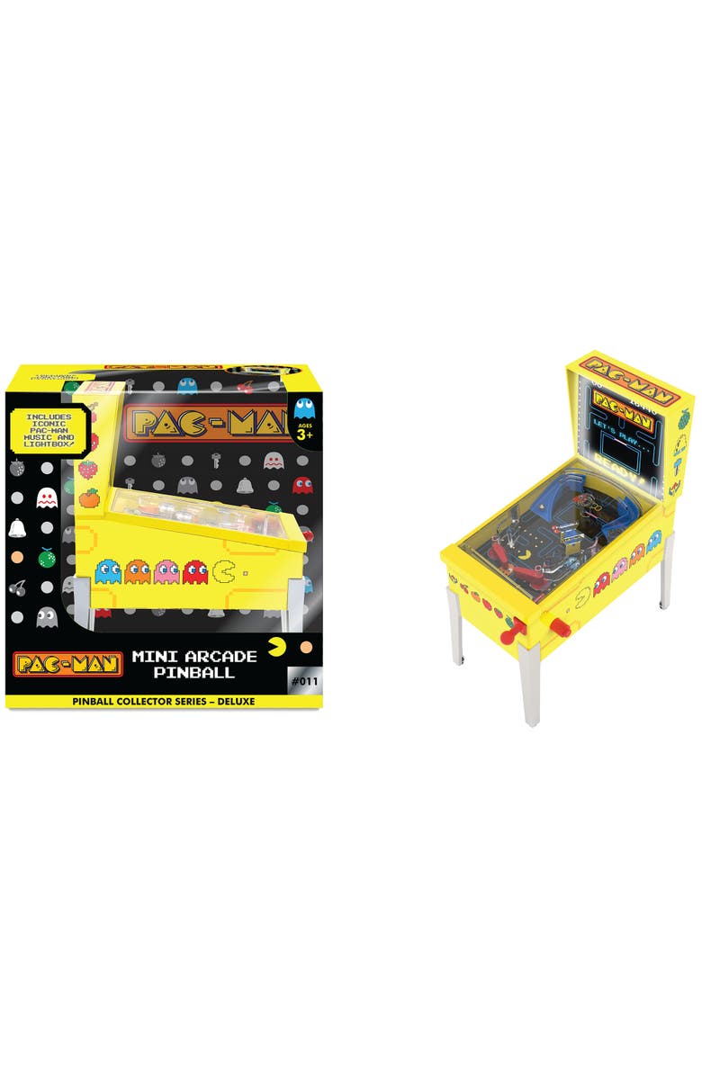 Pac-Man Mini Arcade Pinball, Deluxe Collector Series, Kids 3+, Alternate, color, Multicolored