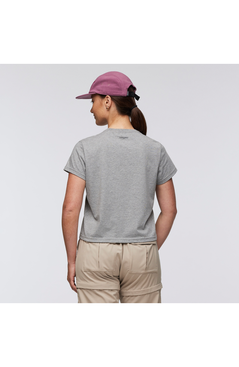 Cotopaxi Llama Icon T-Shirt - Women's, Alternate, color, Heather Grey