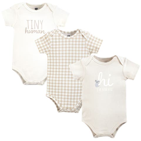 Soft Cotton Bodysuit Triple Pack
