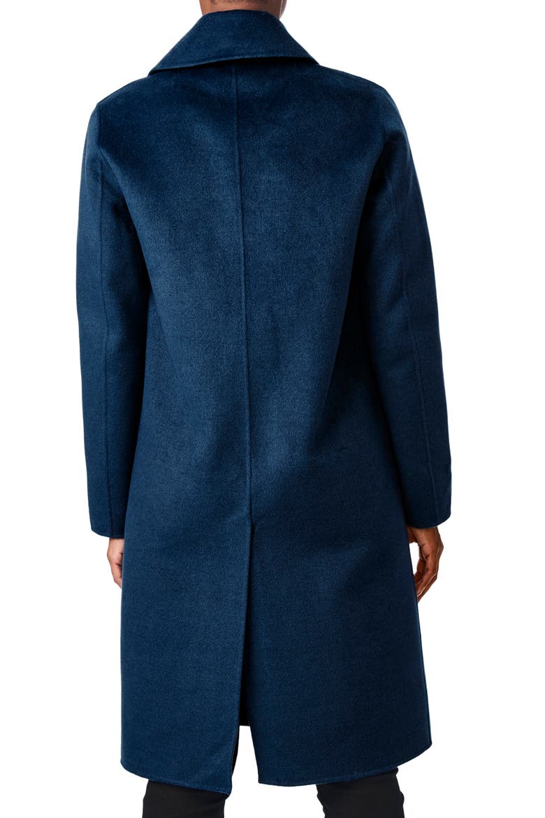 Notch Collar Coat, Alternate, color, IRIS