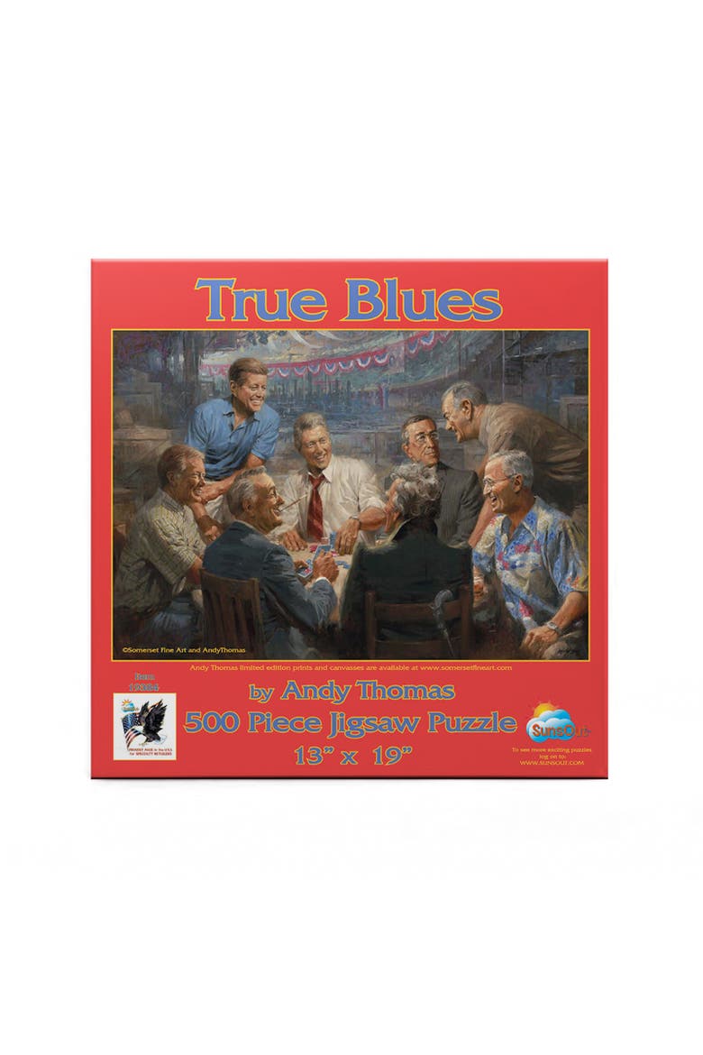 True Blues 500 piece Jigsaw Puzzle for Adults, Alternate, color, Multicolor
