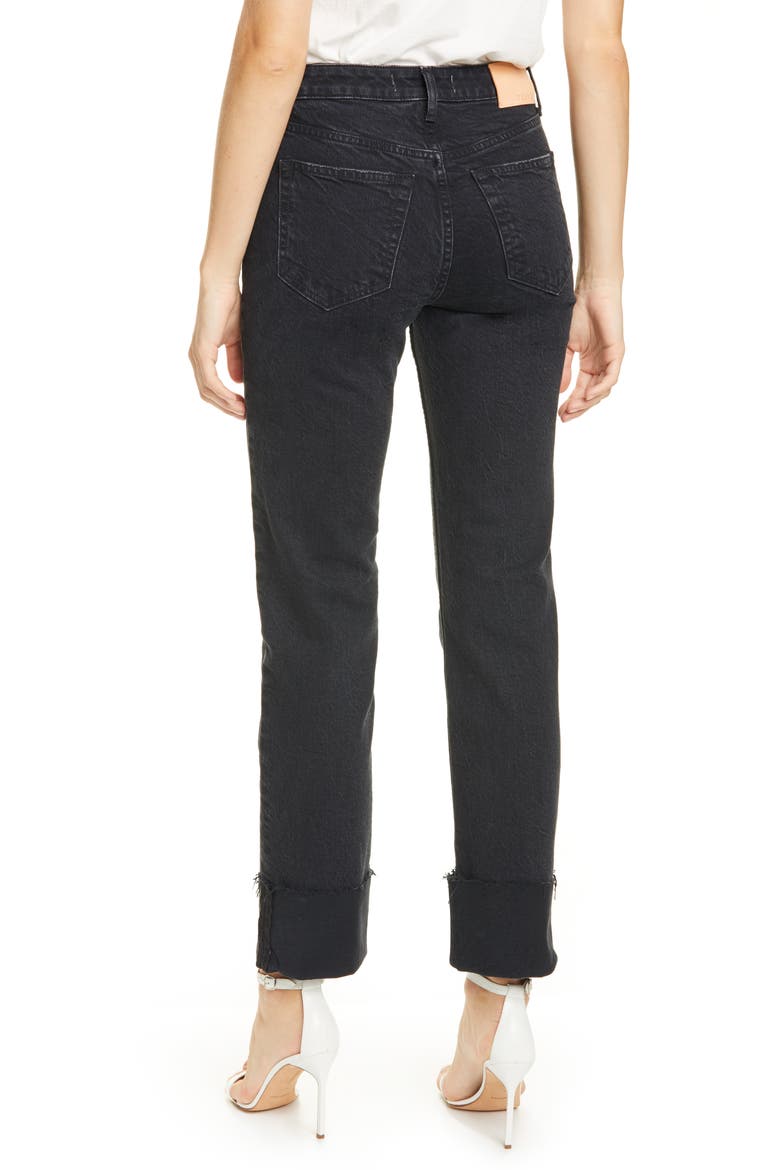 Berit Straight Leg Jeans, Alternate, color, NIGHT FEVER