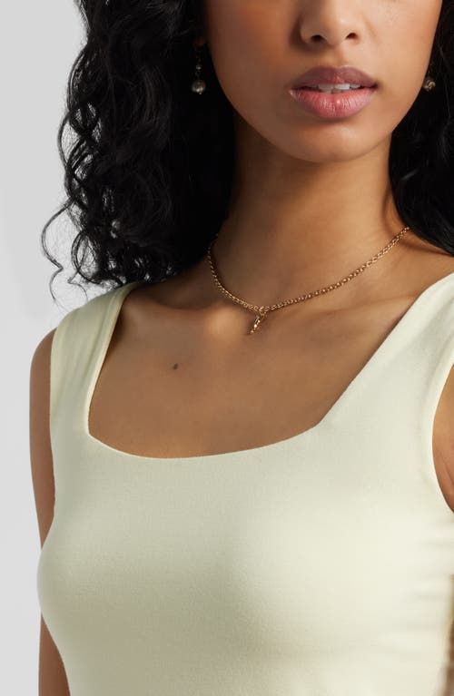 Bp. Square Neck Tank In White